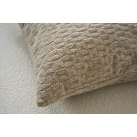 Μαξιλαροθήκη 50x50cm GOFIS HOME  Ondine Beige 184/06
