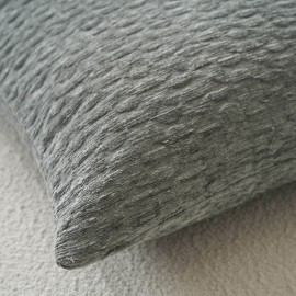 Μαξιλαροθήκη 50x50cm GOFIS HOME  Ondine Weed Grey 184/07