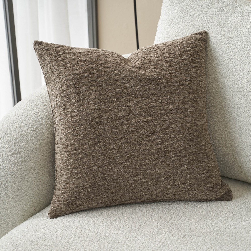 Μαξιλαροθήκη 50x50cm GOFIS HOME  Ondine Brown 184/13