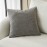 Μαξιλαροθήκη 50x50cm GOFIS HOME Ondine Silver Grey 184/15