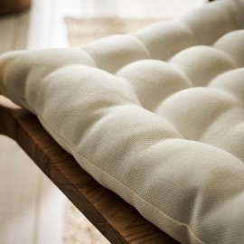 Μαξιλαράκι καρέκλας 40x40cm GOFIS HOME Hygg Offwhite 213