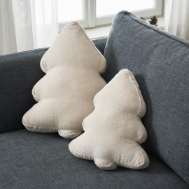 Μαξιλαράκι με γέμισμα 35x45cm GOFIS HOME  Xmas Ecru 283