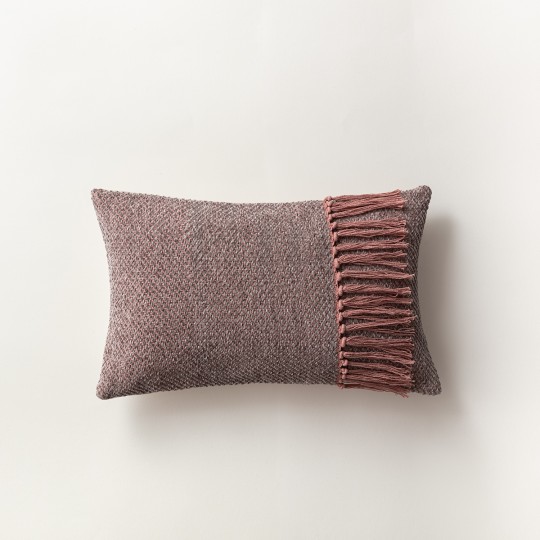 Μαξιλαροθήκη 30x45cm GOFIS HOME Blanche Ash Grey 290