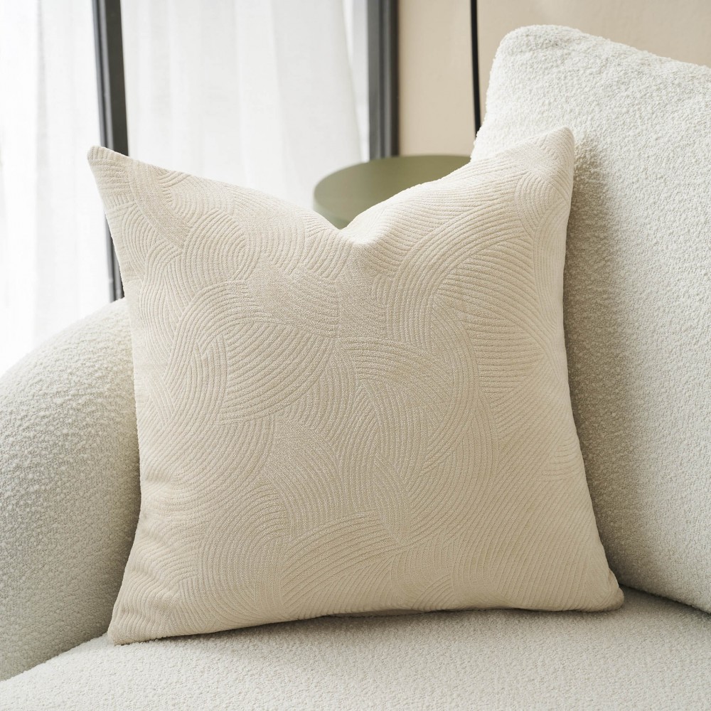 Μαξιλαροθήκη 50x50cm GOFIS HOME  Nimbus Ecru 447/25