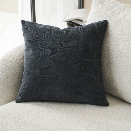 Μαξιλαροθήκη 50x50cm GOFIS HOME  Nimbus Pearl Grey 447/42