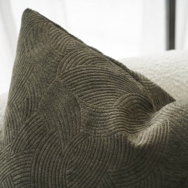 Μαξιλαροθήκη 50x50cm GOFIS HOME  Nimbus Weed Green 447/57