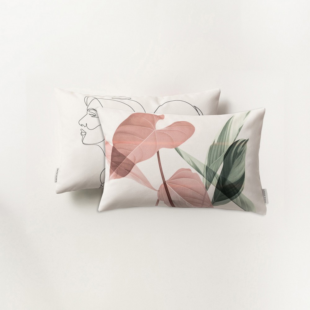 Μαξιλαροθήκη 30x45cm GOFIS HOME Esme 451