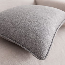 Μαξιλαροθήκη 43x43cm GOFIS HOME Zuri Grey Rock 508/ 15