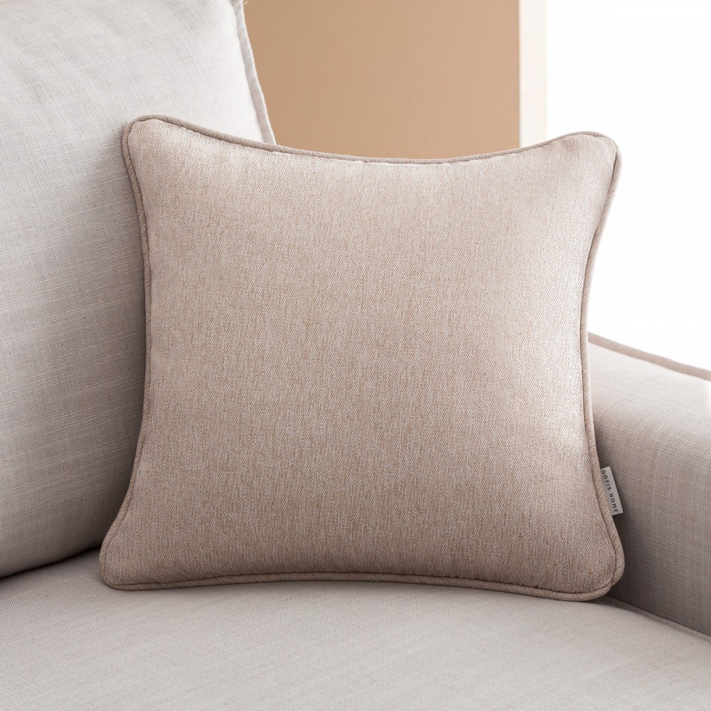 Μαξιλαροθήκη 43x43cm GOFIS HOME Zuri Wet Sand 508/ 21