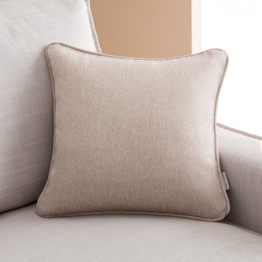 Μαξιλαροθήκη 43x43cm GOFIS HOME Zuri Wet Sand 508/ 21