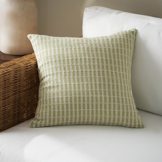 Μαξιλαροθήκη 43x43cm GOFIS HOME Elysia Garden Green 531/18