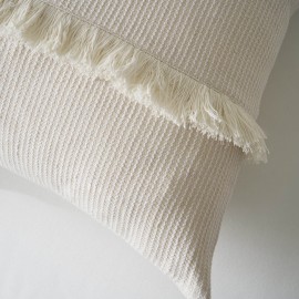 Μαξιλαροθήκη 50x50cm GOFIS HOME Odessa Off White 533/05