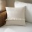 Μαξιλαροθήκη 50x50cm GOFIS HOME Odessa Off White 533/05