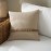 Μαξιλαροθήκη 50x50cm GOFIS HOME Odessa Hemp Beige 533/06