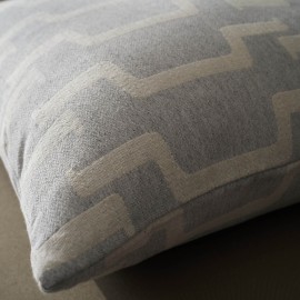 Μαξιλαροθήκη 50x50cm GOFIS HOME Clover Grey 558/15