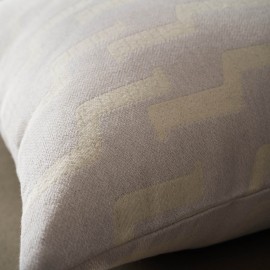 Μαξιλαροθήκη 50x50cm GOFIS HOME Clover Silver Grey 558/19