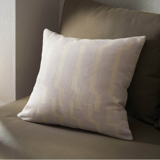 Μαξιλαροθήκη 50x50cm GOFIS HOME Clover Silver Grey 558/19
