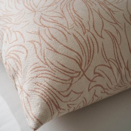 Μαξιλαροθήκη 50x50cm GOFIS HOME Delia Dusted Clay 563/03