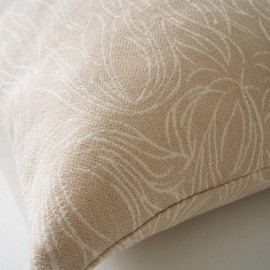 Μαξιλαροθήκη 50x50cm GOFIS HOME Delia Natural Ecru 563/06