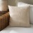 Μαξιλαροθήκη 50x50cm GOFIS HOME Delia Natural Ecru 563/06