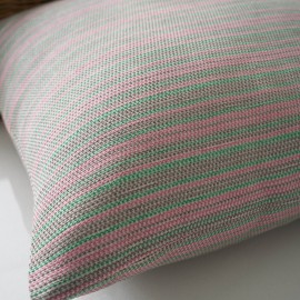 Μαξιλαροθήκη 50x50cm GOFIS HOME Nymeria Pink Stripe 574/17