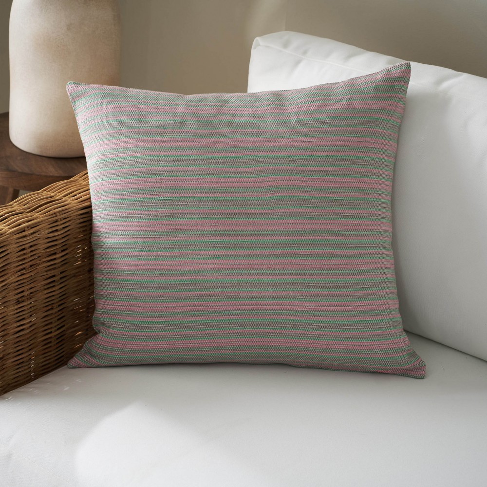 Μαξιλαροθήκη 50x50cm GOFIS HOME Nymeria Pink Stripe 574/17