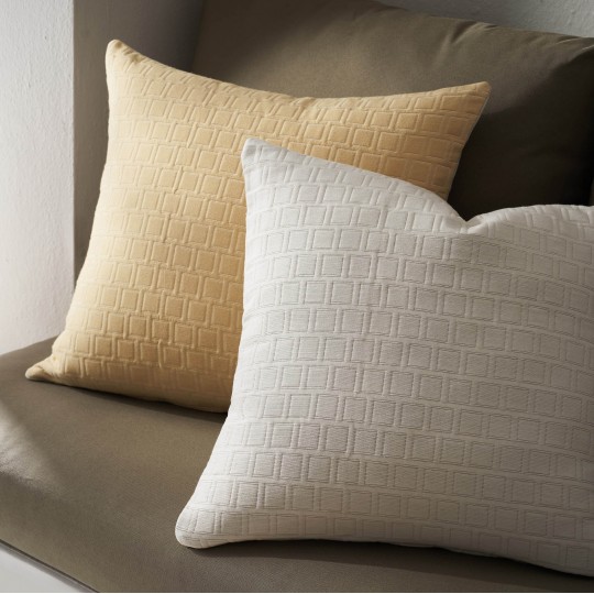 Μαξιλαροθήκη 50x50cm GOFIS HOME Solenne Sun Yellow 591/04