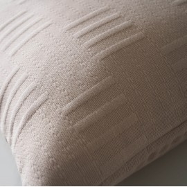 Μαξιλαροθήκη 50x50cm GOFIS HOME Calyra Warm Beige 654/21