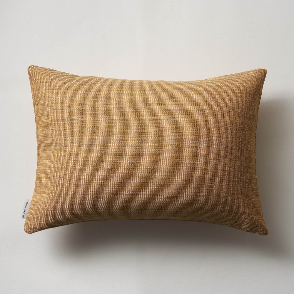 Μαξιλαροθήκη 30x45cm GOFIS HOME Teyana Mustard Yellow 656