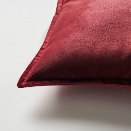 Μαξιλαροθήκη 30x50cm GOFIS HOME  Winter Red Velvet 710/02