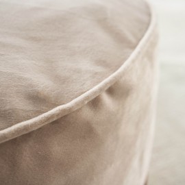 GOFIS HOME - Πουφ 40x50x50cm Winter Dove Beige 711/06