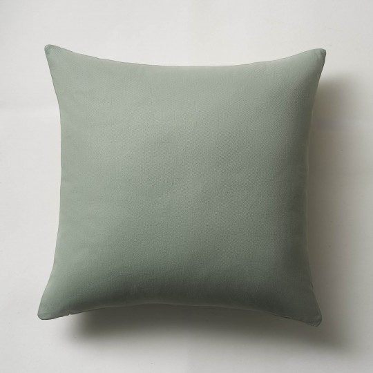 Μαξιλαροθήκη 43x43cm GOFIS HOME Emory Smoke Green 714