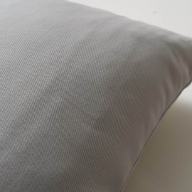 Μαξιλαροθήκη 43x43cm GOFIS HOME Emory Light Grey 714