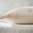 Μαξιλαροθήκη 50x50cm GOFIS HOME Laurel Bone Beige 731/05