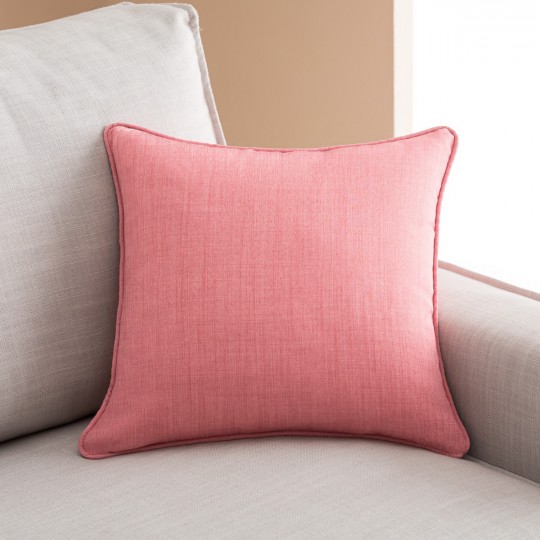 Μαξιλαροθήκη 43x43cm GOFIS HOME Chrome Gum Pink 930/ 23