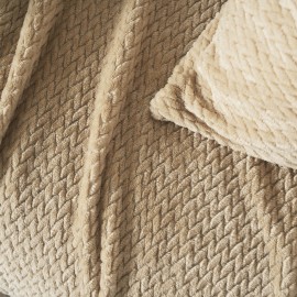 Ριχτάρι Πολυθρόνας 180x180cm GOFIS HOME  Cinnabar Sesame Beige 115/06