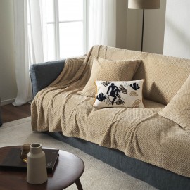 Ριχτάρι Πολυθρόνας 180x180cm GOFIS HOME  Cinnabar Sesame Beige 115/06