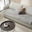 GOFIS HOME - Sofa Topper 80x200cm Nadinia Fog Grey 137