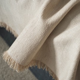 Ριχτάρι Τετραθέσιου 180x350cm GOFIS HOME  Zephyr Ecru 146/05