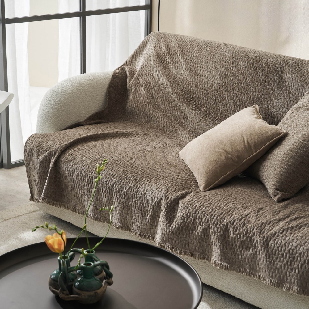 Ριχτάρι Διθέσιου 180x250cm GOFIS HOME  Ondine Brown 184/13