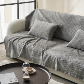 Ριχτάρι Διθέσιου 180x250cm GOFIS HOME  Ondine Silver Grey 184/15