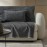 Ριχτάρι Τετραθέσιου 180x350cm GOFIS HOME Ondine Pearl Grey 184/14