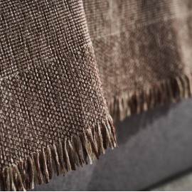 Ριχτάρι Διθέσιου 180x250cm GOFIS HOME  Valkyrie Leather Brown 234/22