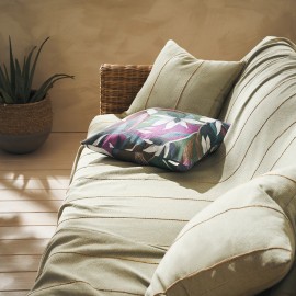 Ριχτάρι Διθέσιου 180x250cm GOFIS HOME  Rabia Green/Mustard 321/11