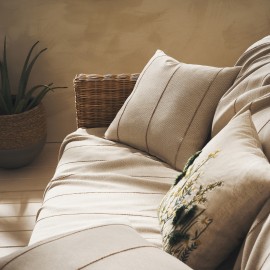 Ριχτάρι Τριθέσιου 180x310cm GOFIS HOME  Rabia Beige/Clay 321/02