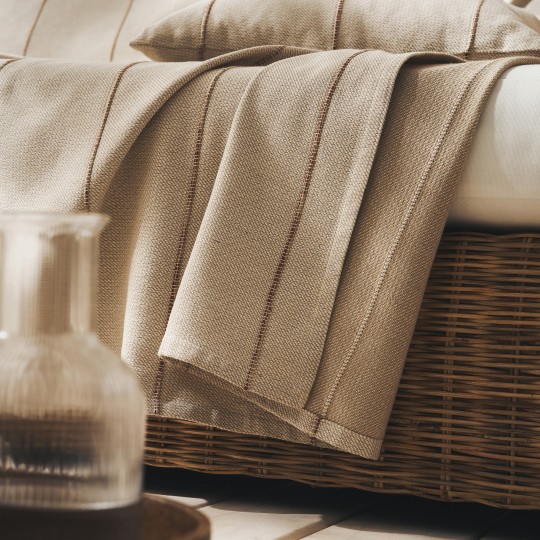 Ριχτάρι Τριθέσιου 180x310cm GOFIS HOME  Rabia Beige/Clay 321/02