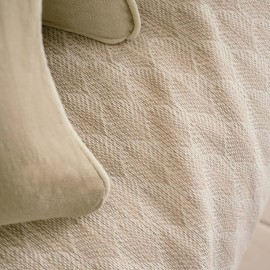 Ριχτάρι Τριθέσιου 180X310cm GOFIS HOME  Fianna Beige 328/06