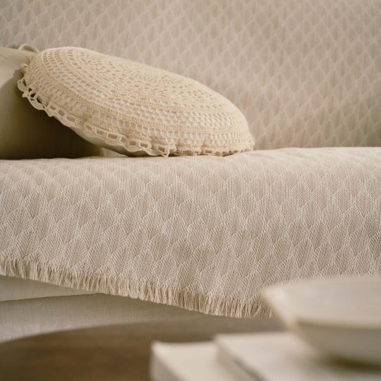 Ριχτάρι Τριθέσιου 180X310cm GOFIS HOME  Fianna Beige 328/06