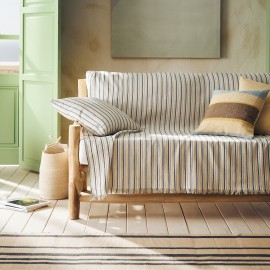 Ριχτάρι Πολυθρόνας 180x180cm GOFIS HOME  Clover Grey/Yellow 334/01