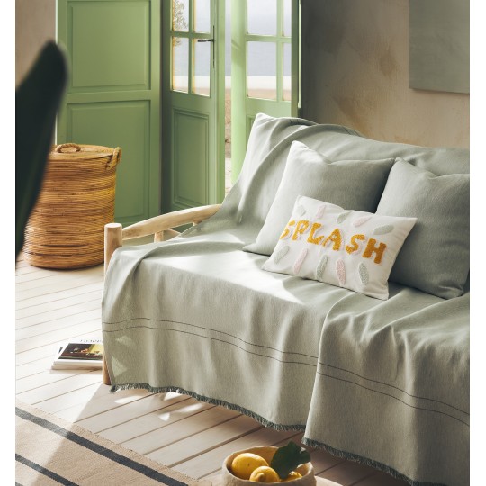 Ριχτάρι Τριθέσιου 180x310cm GOFIS HOME  Ziyi Studio Green 339/03